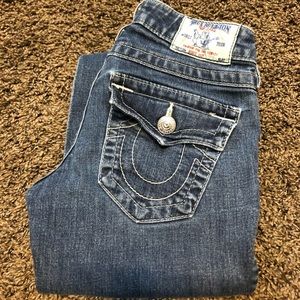 True Religion bootcut jeans!